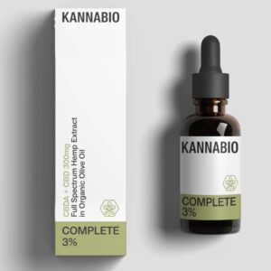 KANNABIO - COMPLETE 3% CBD+CBDa Raw (300mg), 10ml
