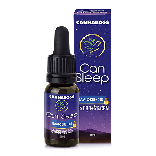 Cannaboss - CBD + CBN Oil Λάδι Κάνναβης Can Sleep 10%