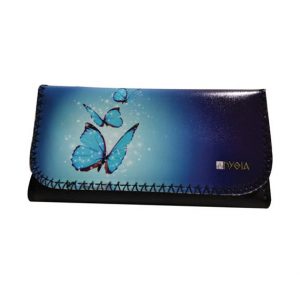 Καπνοθήκη Πυθία Blue Butterfly – Δερματίνη