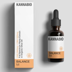 KANNABIO - BALANCE 1:1 (CBD 500mg + CBG 500mg) 10ml
