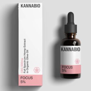 KANNABIO - FOCUS 5% CBG (500mg/10ml)