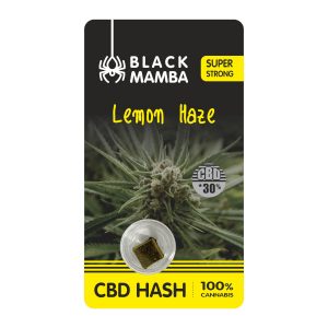 BLACK MAMBA - Lemon Haze Σοκολάτα Άτμισης CBD 30% 1gr