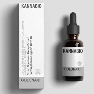 KANNABIO -  COLONAID CBD + CBG + CBC + Προσαρμογόνα βότανα (1,750mg/10ml)