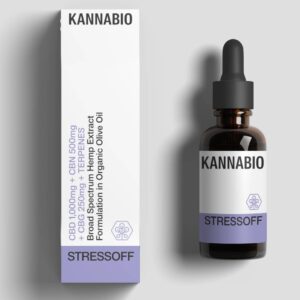 ΚΑΝΝΑΒΙΟ -  STRESSOFF CBD + CBG + CBN + Τερπένια (1,750mg/10ml)