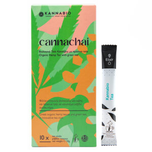 KANNABIO - -Cannachai: Κάνναβη με Πράσινο Τσάι (10 τεμ.)