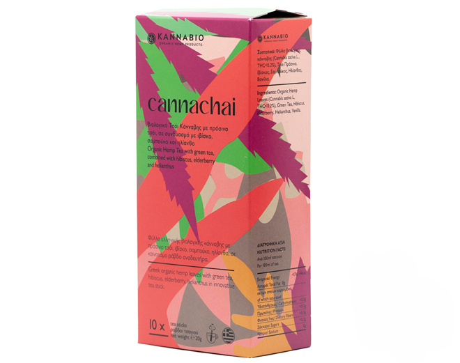KANNABIO - Cannachai: Κάνναβη με Ιβίσκο, Σαμπούκο και Ηλίανθο (10 τεμ.) - Image 2