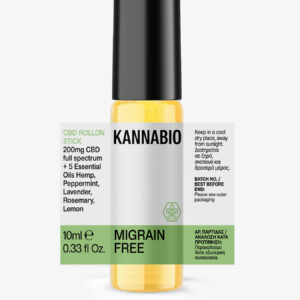 ΚΑΝΝΑΒΙΟ - MIGRAINFREE ROLLON STICK (CBD 200mg/ 10ml)
