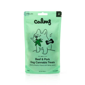Ypsilon “Calms” Λιχουδιές Κάνναβης για Σκύλους με Βοδινό & Χοιρινό – 100γρ.