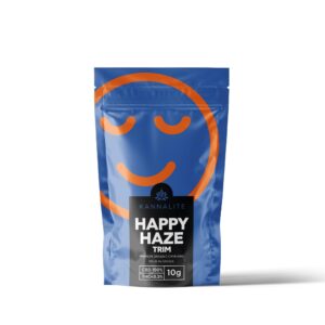KANNALITE - HAPPY HAZE TRIM 10g Ελληνικοί βιολογικοί ανθοί CBD τριμμένοι