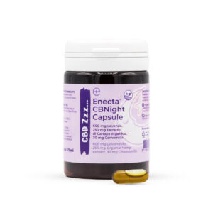 Enecta - CBNight Κάψουλες CBD & CBN για ύπνο – 30 Κάψουλες