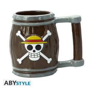 One Piece - Barrel 3D Κεραμική Κούπα (350ml)