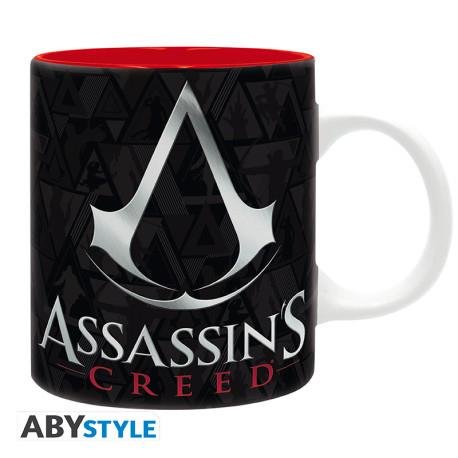Assassin's Creed - Crest black & red Κεραμική Κούπα (320ml)