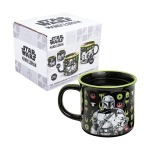 Star Wars The Mandalorian - Mandalorian and Grogu Heat Change Κεραμική Κούπα (460ml)