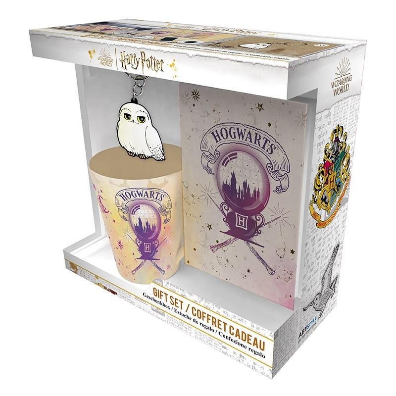 Harry Potter - Hogwarts Σετ Δώρου (Mug, Notebook, Keychain)