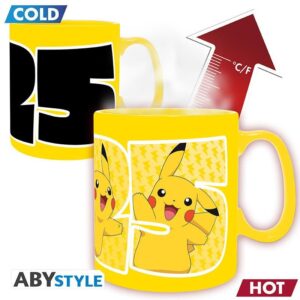 Pokemon - Pikachu 25 Heat Change Κεραμική Κούπα (460ml)