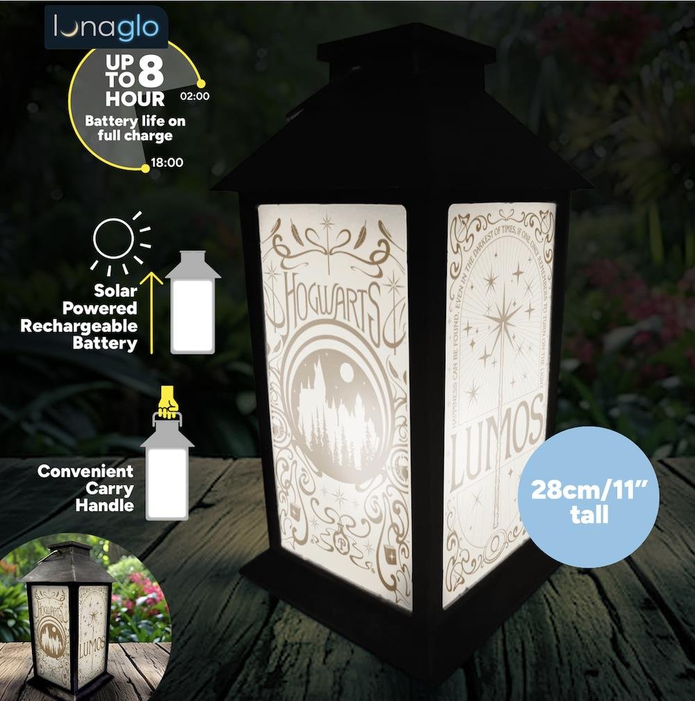 Harry Potter: LunaGlo - Hogwarts Lantern Ηλιακό Φωτιστικό (28cm) - Image 2